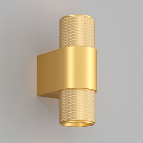 Светильник SP-SPICY-WALL-MINI-TWIN-S104x39-2x3W Day4000 (GD, 40 deg, 230V) (Arlight, IP20 Металл, 3 года)