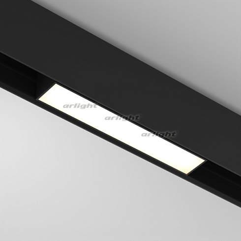 Светильник MAG-FLAT-45-L205-6W Warm3000 (BK, 100 deg, 24V) (Arlight, IP20 Металл, 3 года)