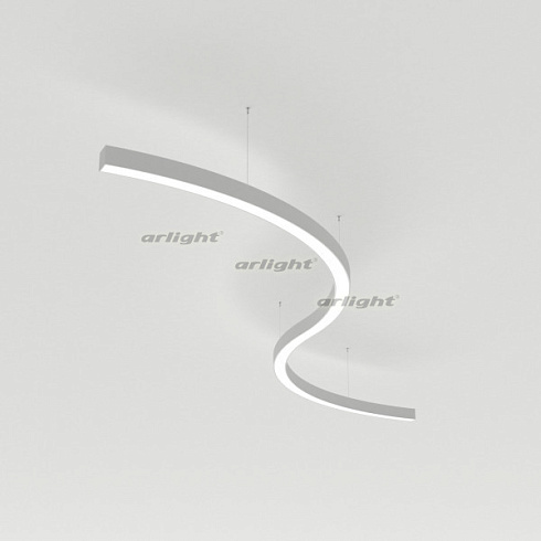 Светильник SP-LINE-HANG ARC-S3535-D1500-124W Day4000 (WHITE, 230V) (Arlight, Металл)