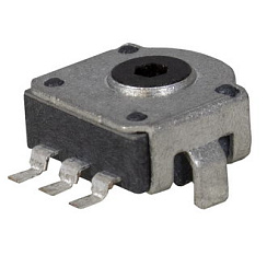 Энкодер инкрементальный двухканальный без переключателя RUICHI EC100, 5 В, 10 мА, разрешение 24/12, отверстие шестигранное