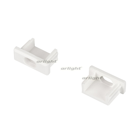 Заглушка для MIC белая с отверстием (Arlight, Пластик)