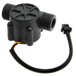 Датчик расхода воды прецизионный YF-S201, чёрный