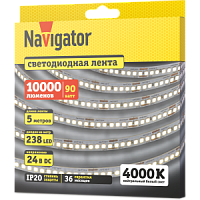 СД Лента Navigator 95 304 NLS-2835W240-18-IP20-24V (4000К, 18W)