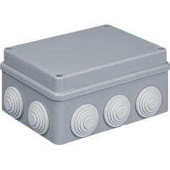 Коробка Navigator 93 408 NSS-DB-150-110-70-10-GR распаячная открытого монтажа